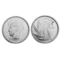 *20 Frank 1980-1993 - Type Elstrøm (Baudouin 1er)