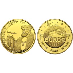 N 5000 Francs 2000 - 500e anniversaire de la naissance de Charles Quint (Albert II)