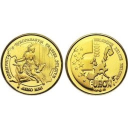 N 5000 Francs 2001 - Présidence Belge de l'Union Européenne (Albert II)
