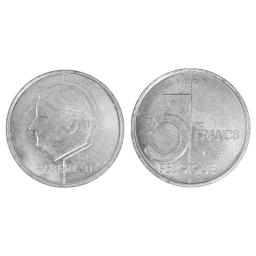 *5 Francs 1994-2001 (Albert II)