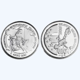 5000 Francs 2001 - Présidence Belge de l'Union Européenne (Albert II)