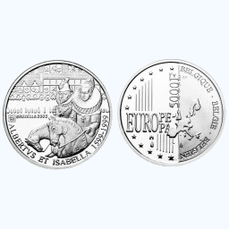 5000 Francs 1999 - 400e anniversaire de la joyeuse entrée d'Albert et Isabelle (Albert II)